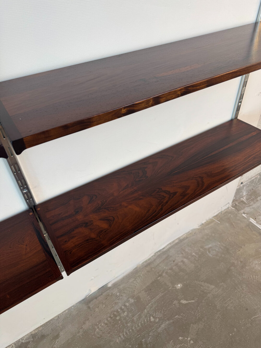 Kai Kristiansen Rosewood Wall System by Feldballes Møbelfabrik – Danish Modular Elegance