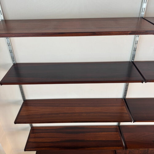 Rosewood Wall System, Kai Kristiansen, Denmark, 1960s