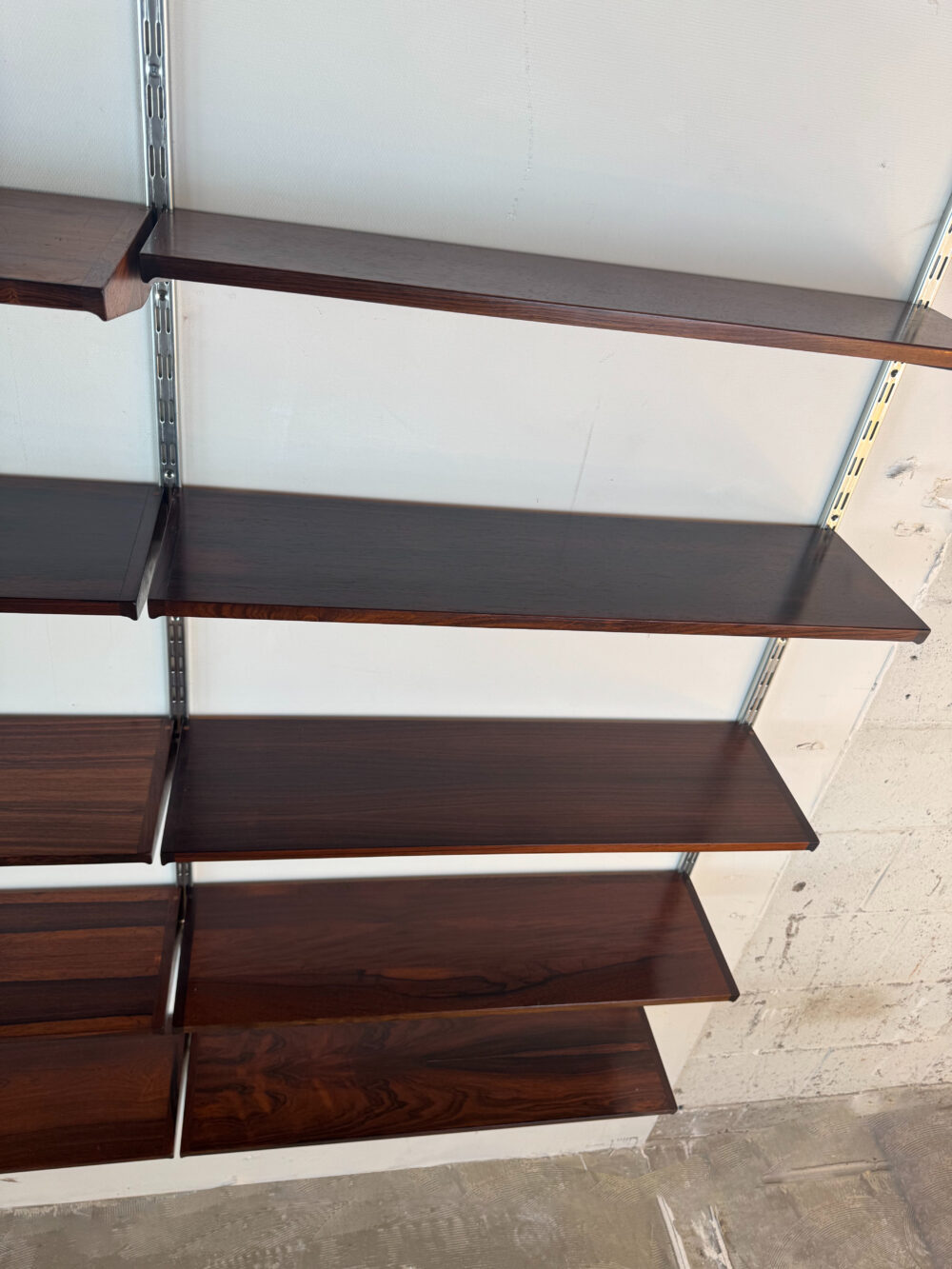 Kai Kristiansen Rosewood Wall System by Feldballes Møbelfabrik – Danish Modular Elegance