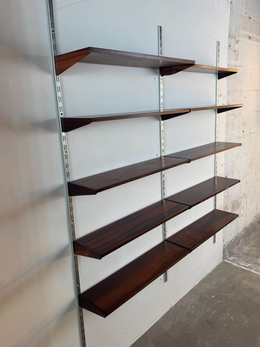 Kai Kristiansen Rosewood Wall System by Feldballes Møbelfabrik – Danish Modular Elegance