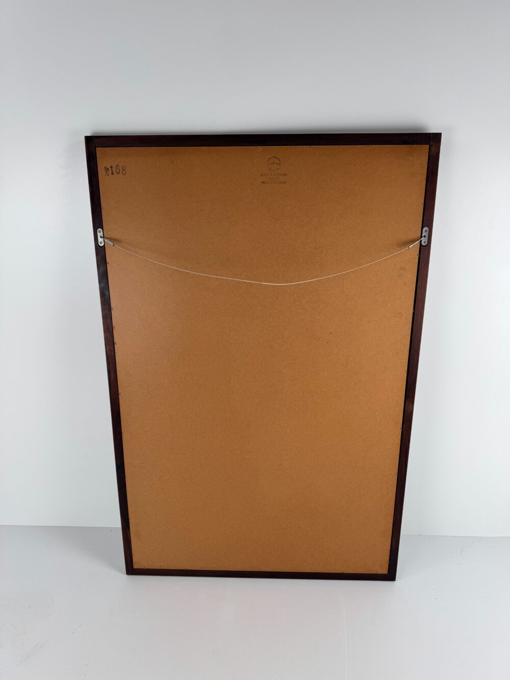 XXL Kai Kristiansen Rosewood Mirror for Aksel Kjersgaard – Danish Modern Elegance