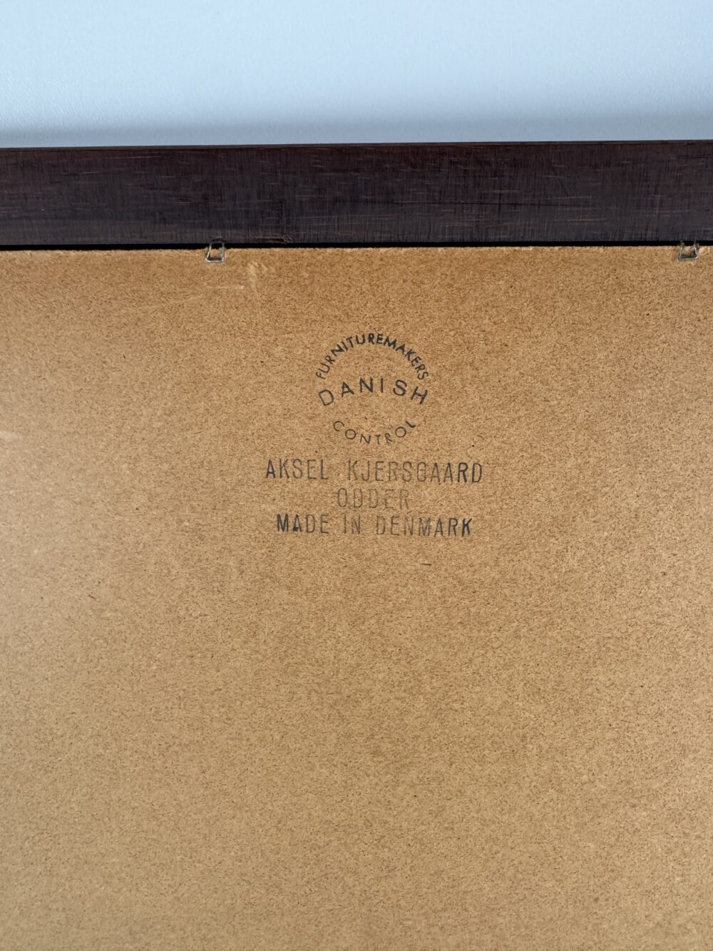 XXL Kai Kristiansen Rosewood Mirror for Aksel Kjersgaard – Danish Modern Elegance