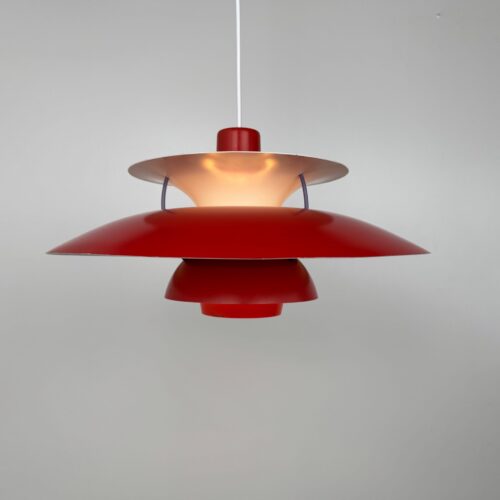 Louis Poulsen PH 5 Pendant Lamp – Iconic Red Danish Design Classic