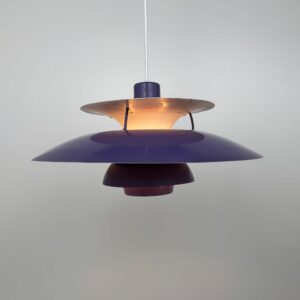 Louis Poulsen PH 5 Pendant Lamp – Iconic Purple Danish Design Classic
