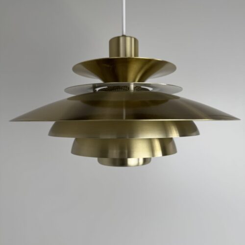 Jeka “Verona” Pendant Lamp by Kurt Wiborg – Danish Layered Light Design (1970s)