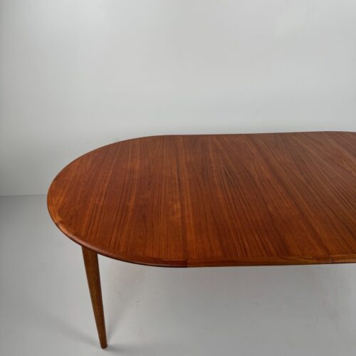 Skovmand & Andersen Extendable Dining Table, Denmark, 1960s