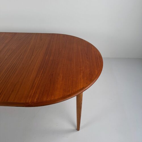 Skovmand & Andersen Extendable Dining Table, Denmark, 1960s