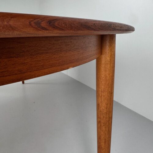 Skovmand & Andersen Extendable Dining Table, Denmark, 1960s