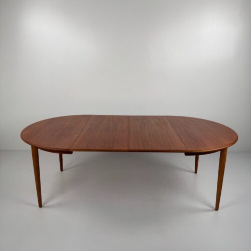 Skovmand & Andersen Extendable Dining Table, Denmark, 1960s