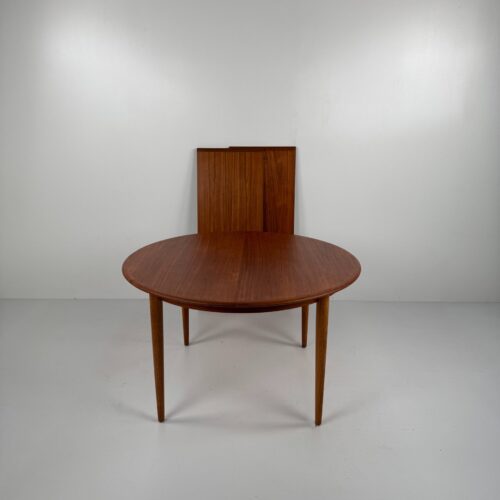 Skovmand & Andersen Extendable Dining Table, Denmark, 1960s