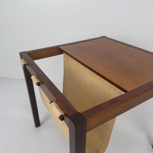 Rosewood Magazine Table, Denmark, 1960s