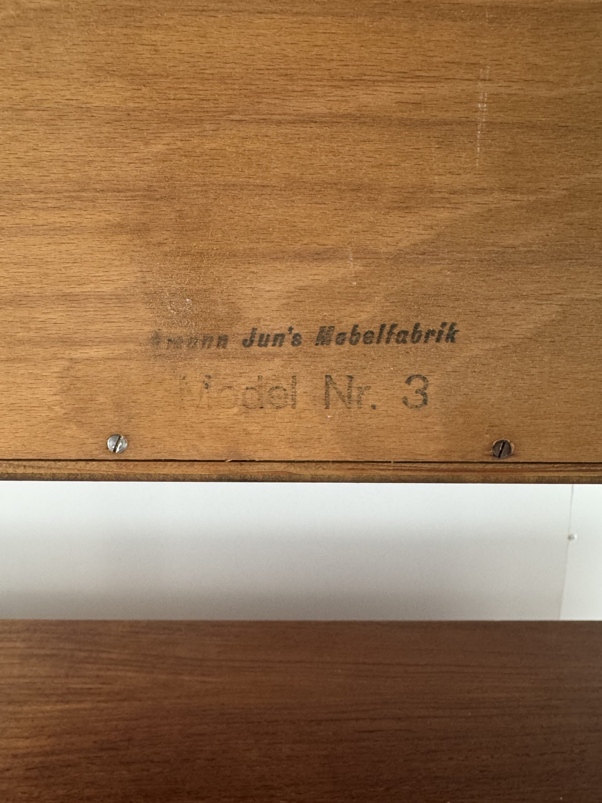 Model 3 Double Sideboard, Gunni Omann, Denmark, 1960s