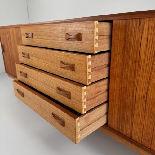 Teak Sideboard, Clausen & Søn, Denmark, 1960s