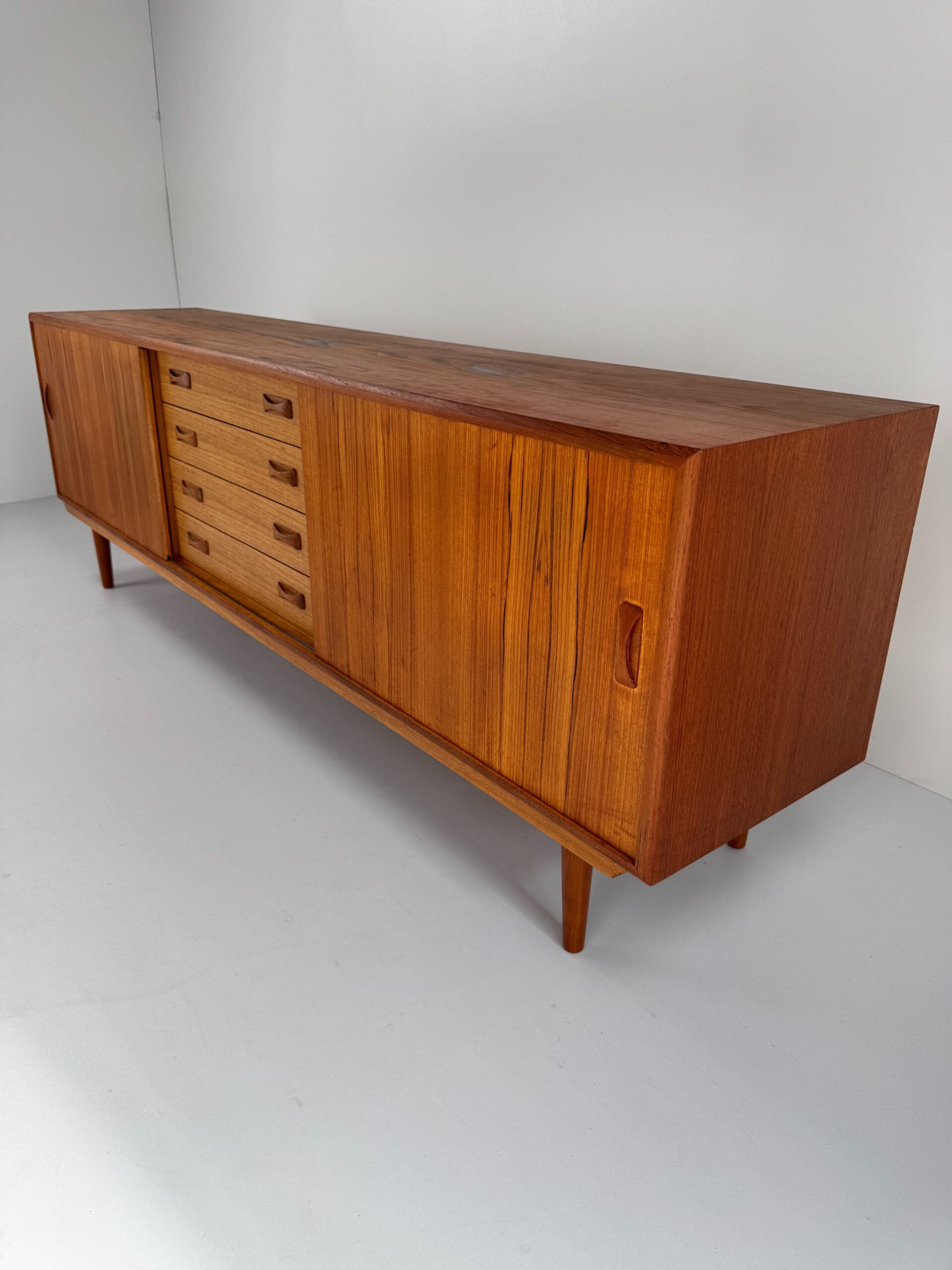 Teak Sideboard, Clausen & Søn, Denmark, 1960s
