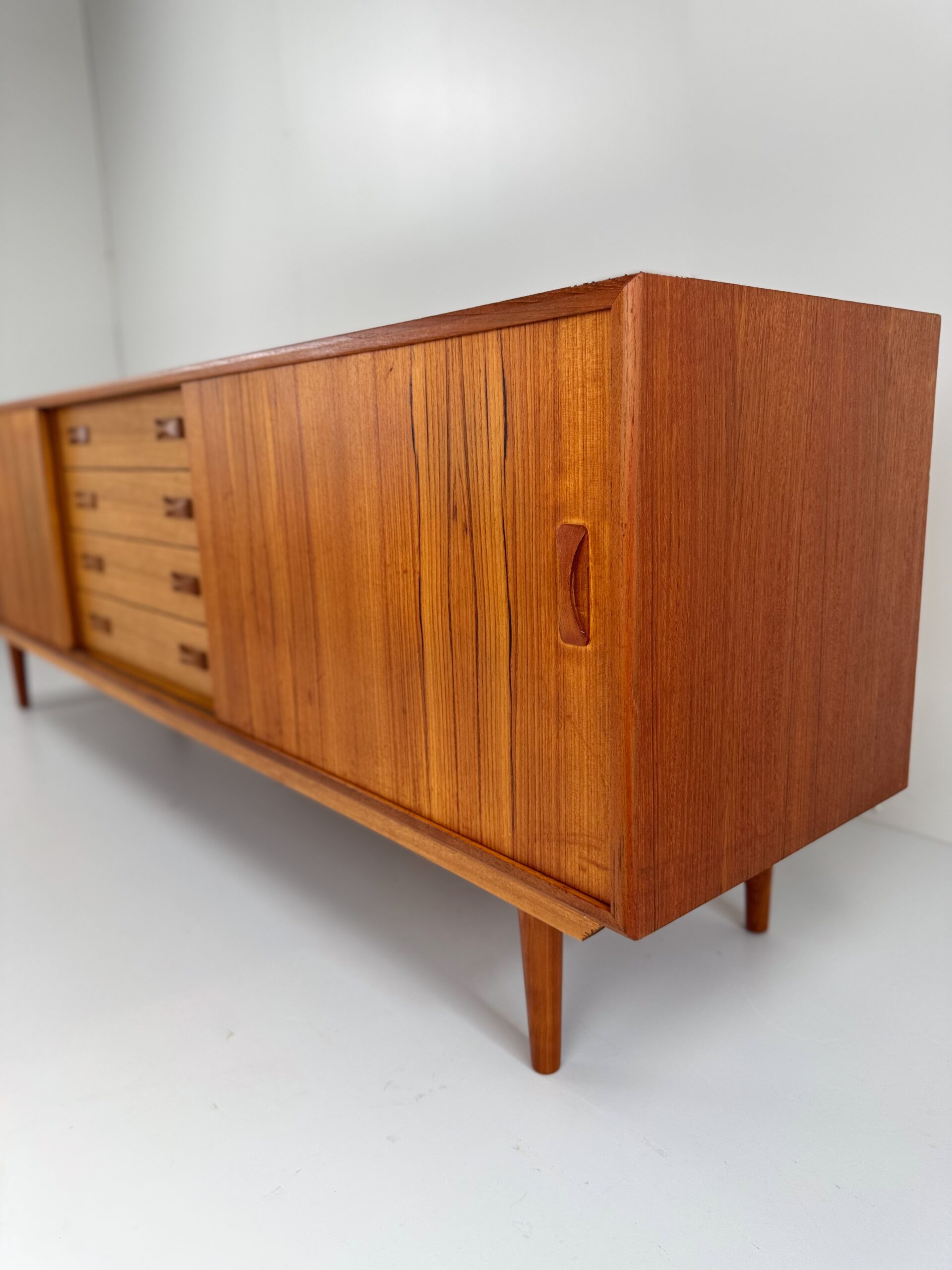 Teak Sideboard, Clausen & Søn, Denmark, 1960s
