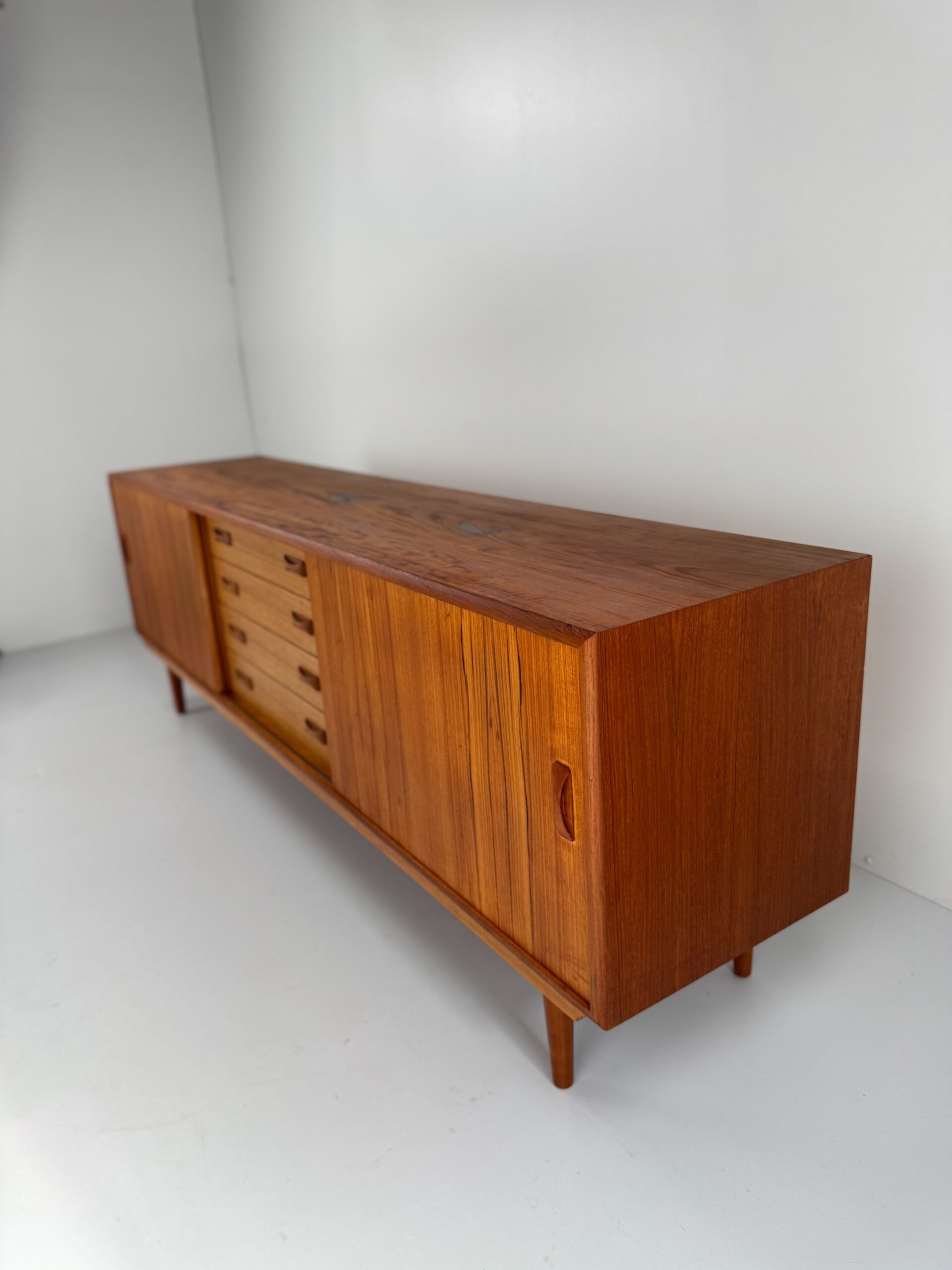 Teak Sideboard, Clausen & Søn, Denmark, 1960s
