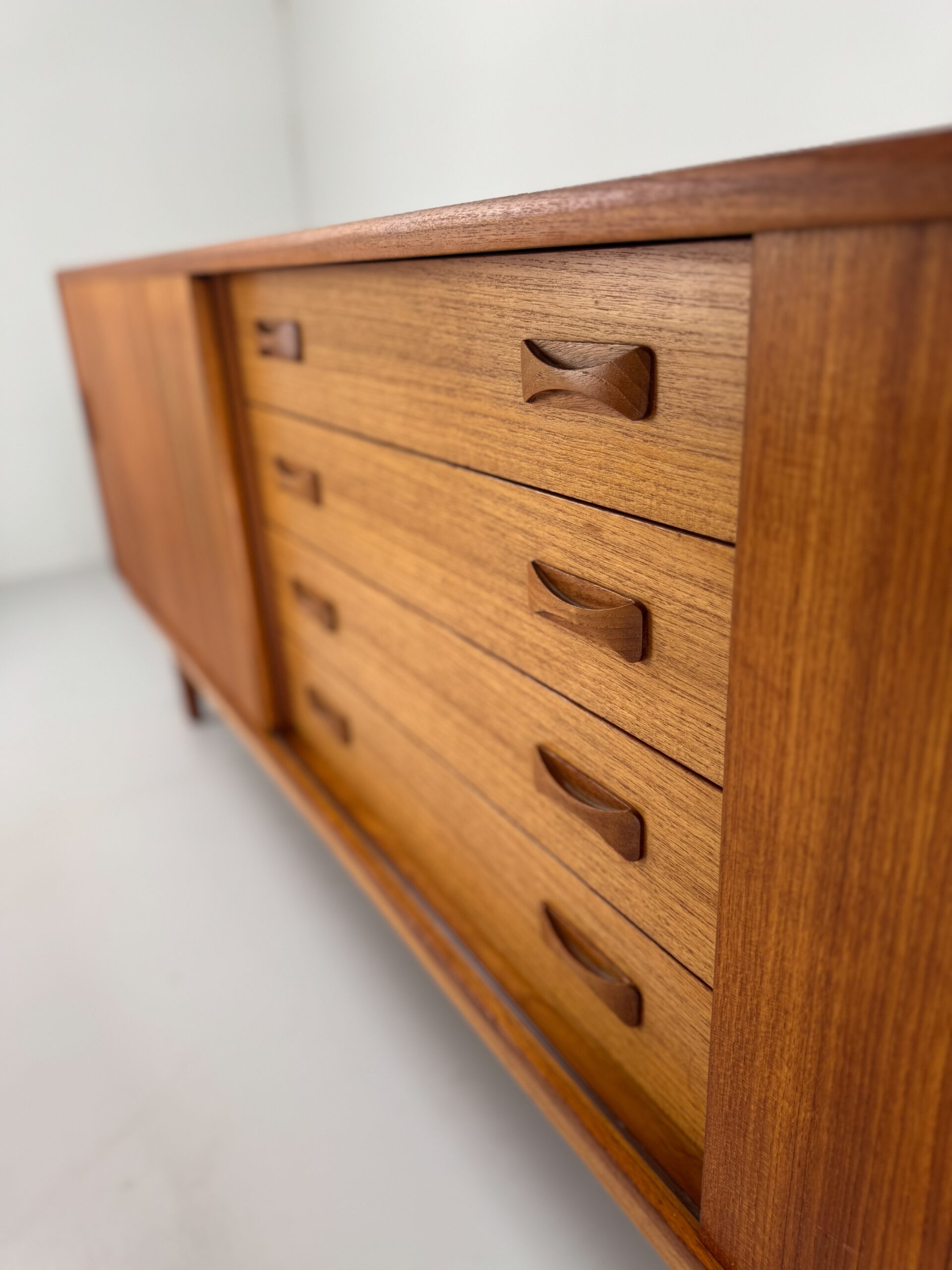 Teak Sideboard, Clausen & Søn, Denmark, 1960s