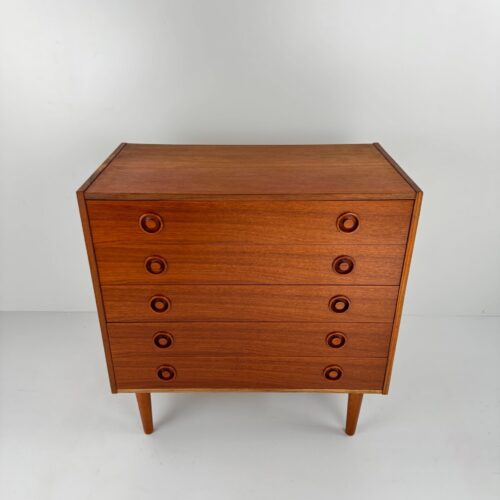 Danish Teak Chest of Drawers, Denmark, 1970s