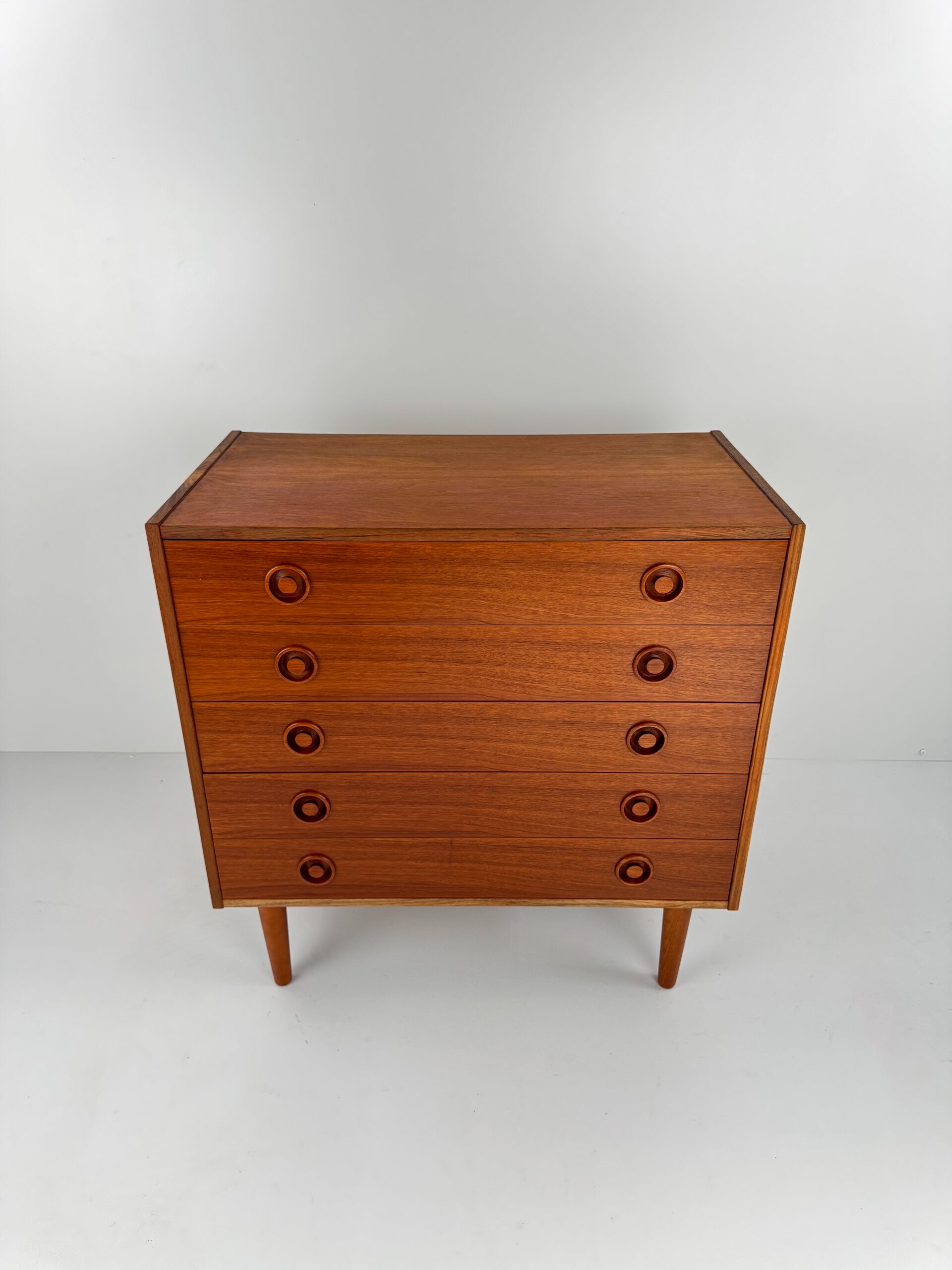 Danish Teak Chest of Drawers, Denmark, 1970s
