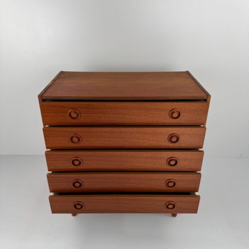 Danish Teak Chest of Drawers, Denmark, 1970s