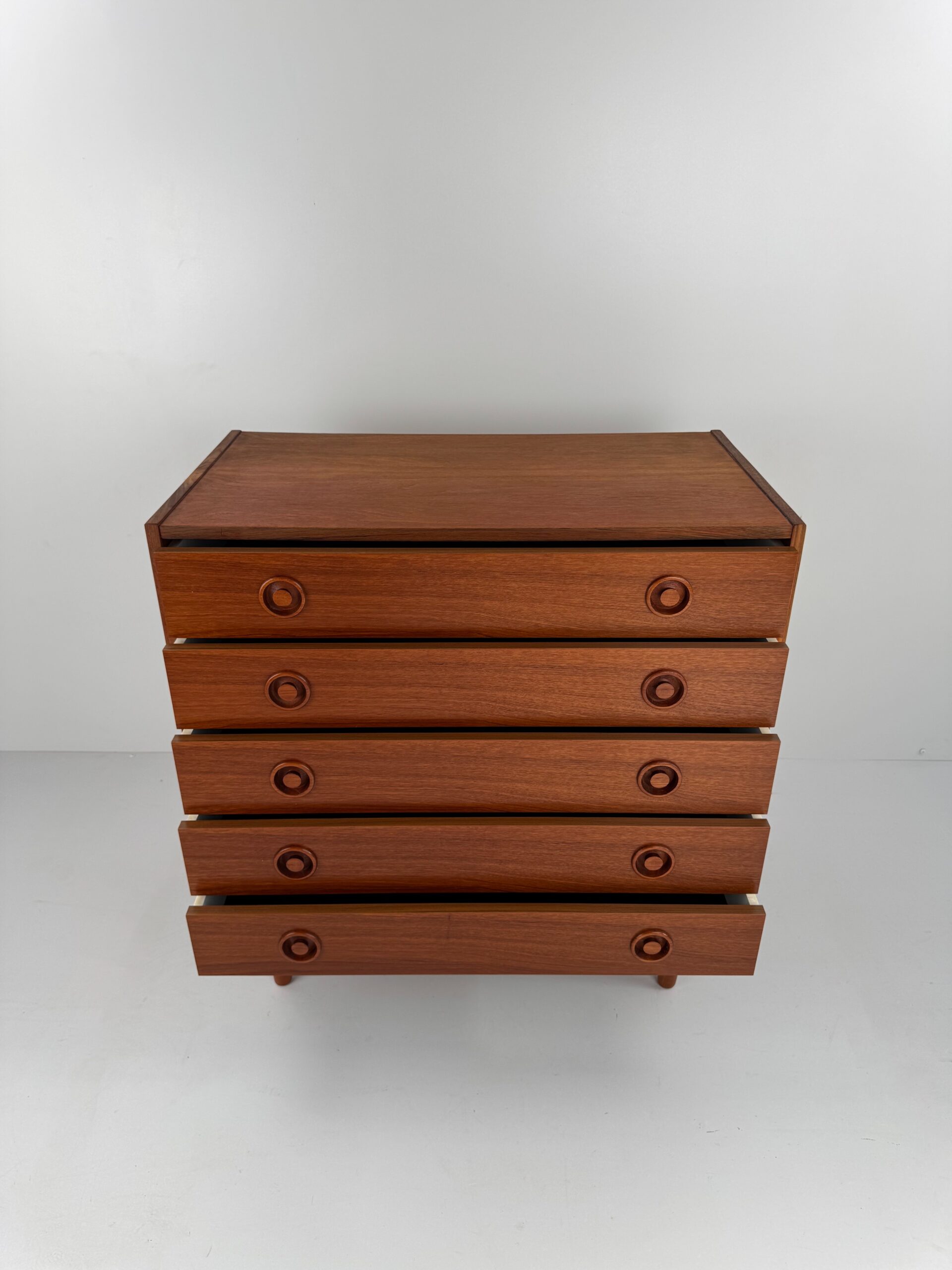 Danish Teak Chest of Drawers, Denmark, 1970s