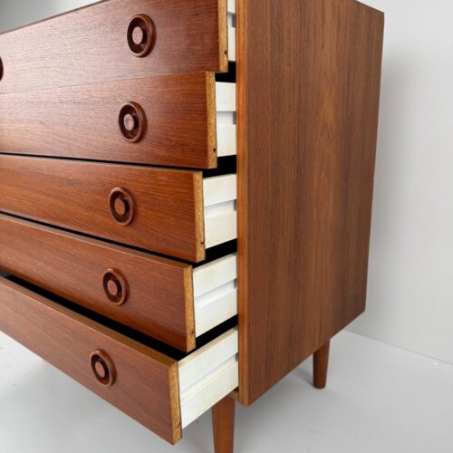 Danish Teak Chest of Drawers, Denmark, 1970s