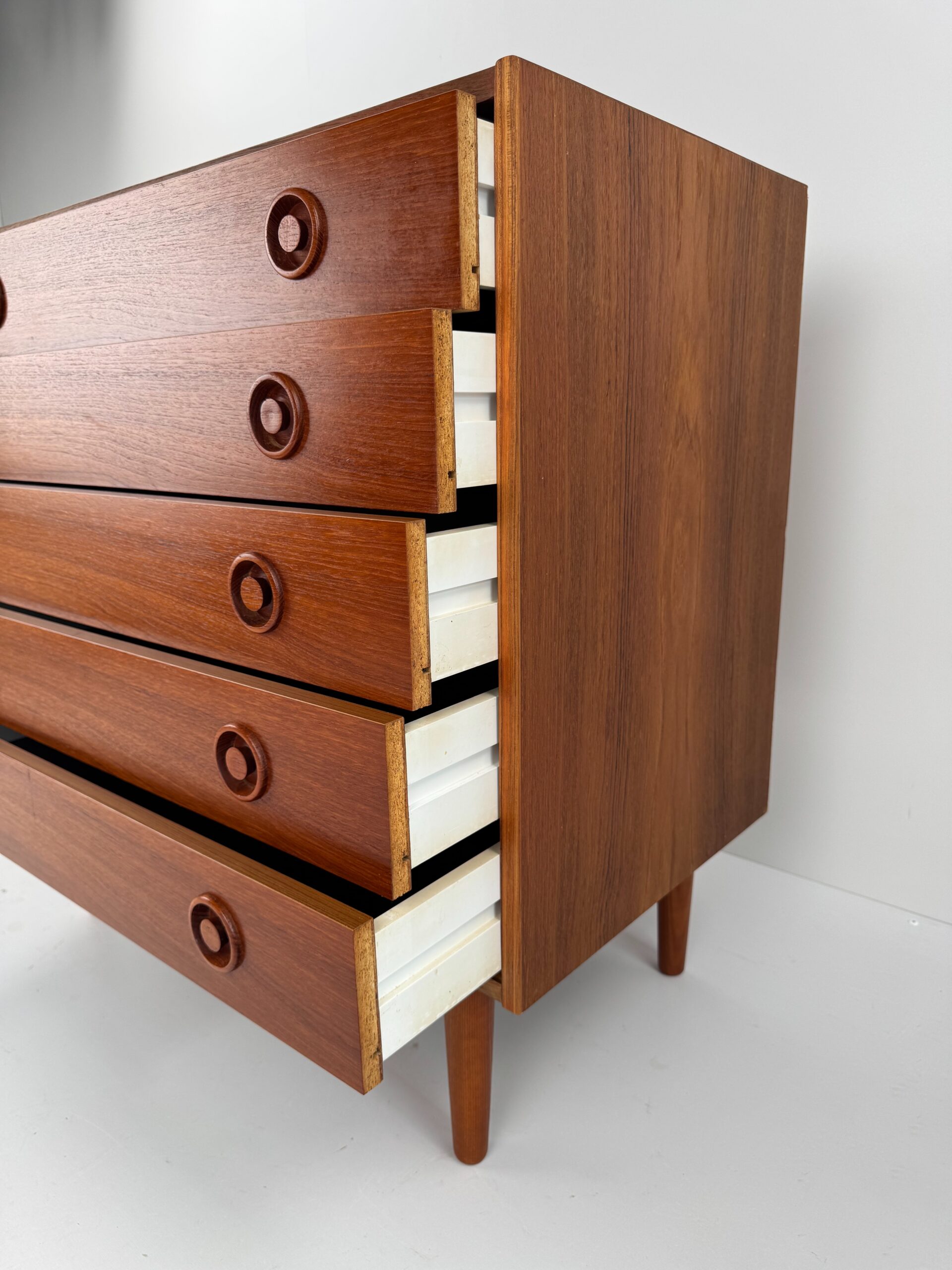 Danish Teak Chest of Drawers, Denmark, 1970s