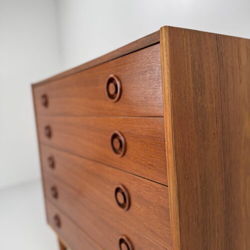 Danish Teak Chest of Drawers, Denmark, 1970s