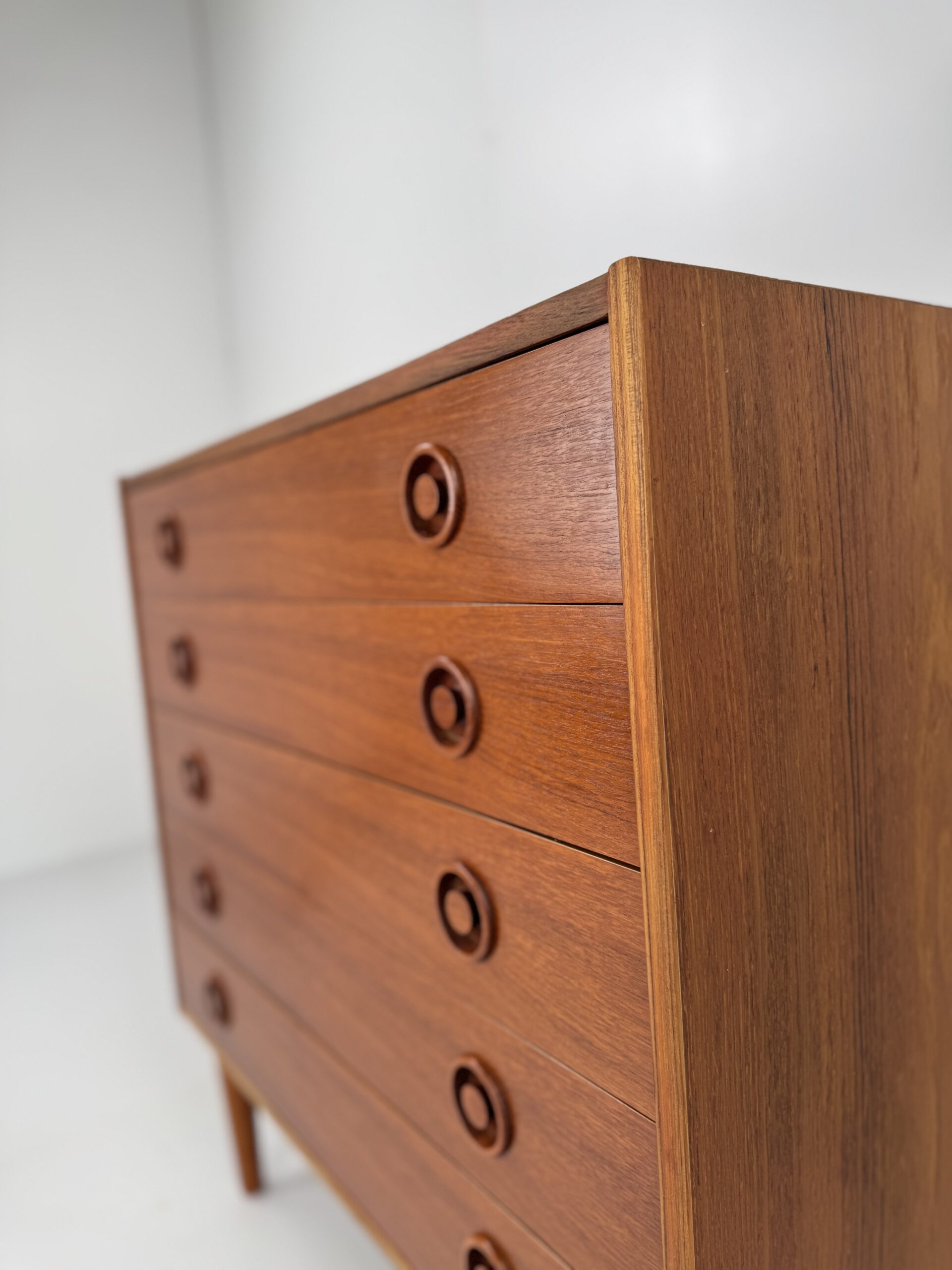 Danish Teak Chest of Drawers, Denmark, 1970s