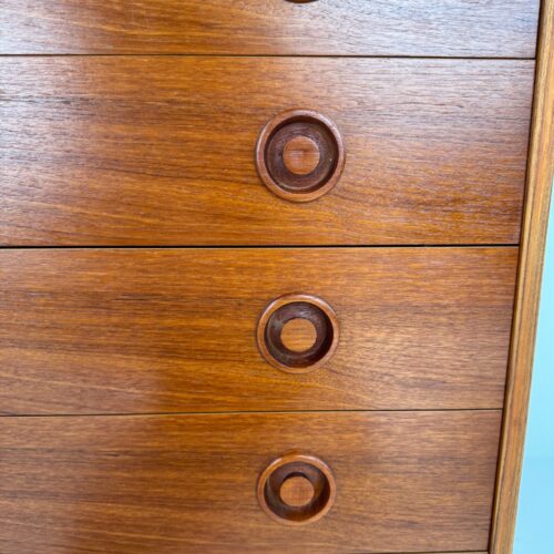 Danish Teak Chest of Drawers, Denmark, 1970s