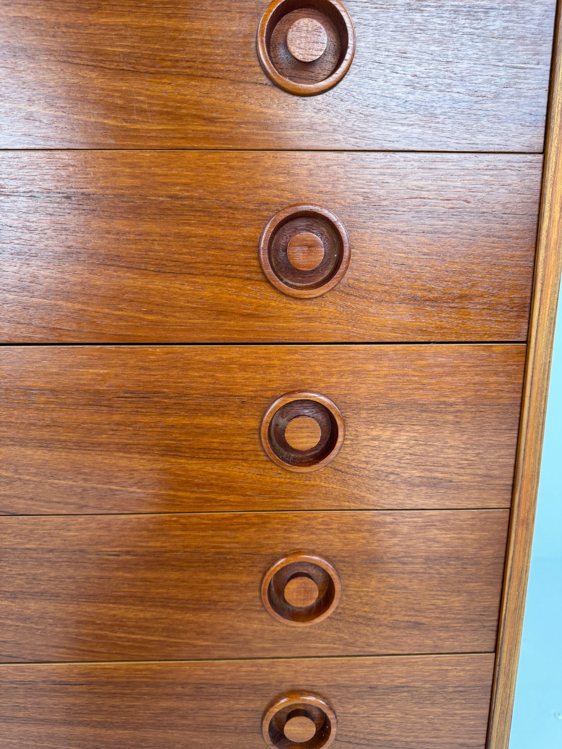 Danish Teak Chest of Drawers, Denmark, 1970s