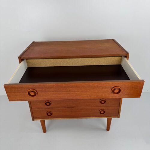 Danish Teak Chest of Drawers, Denmark, 1970s