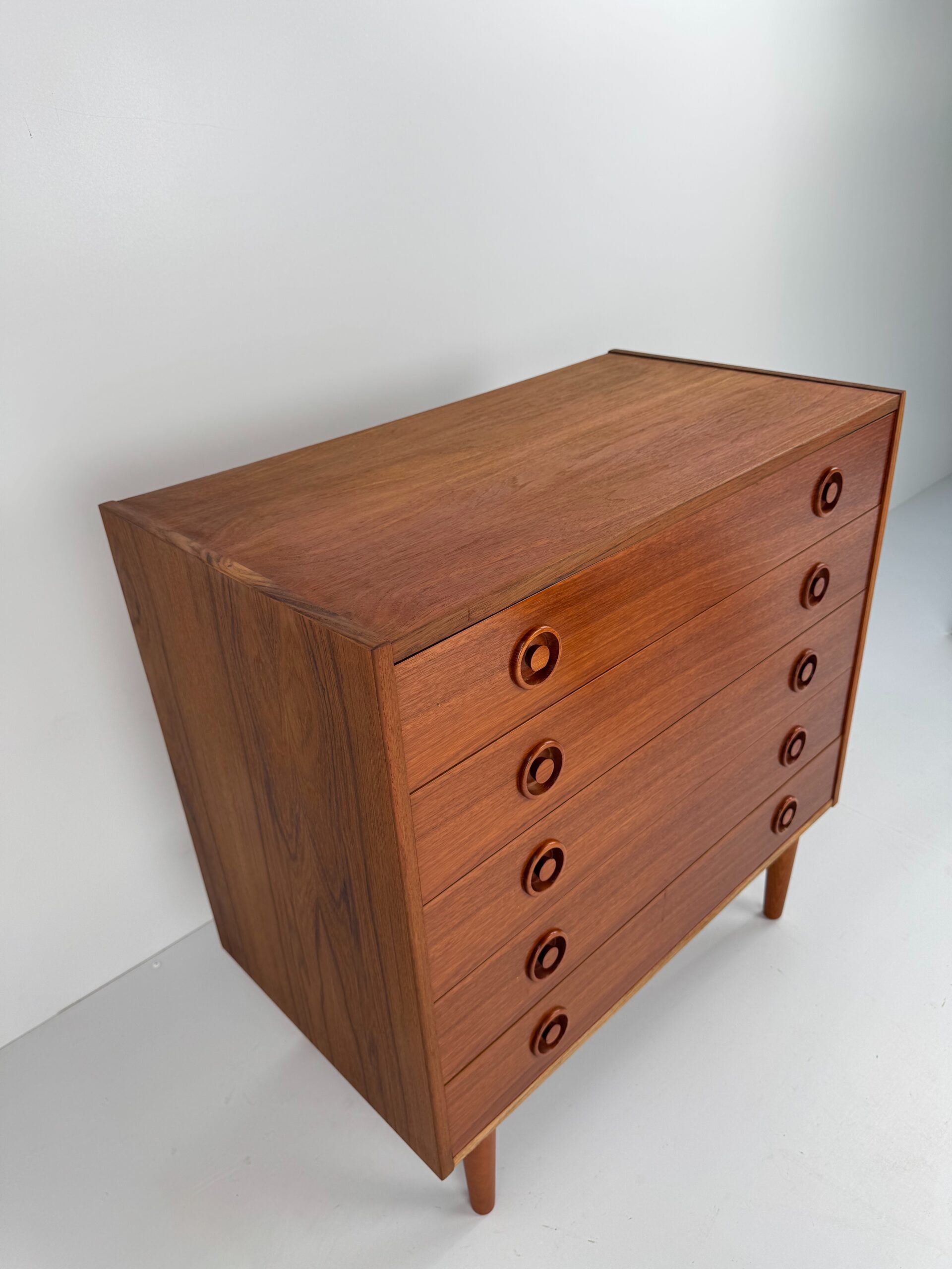 Danish Teak Chest of Drawers, Denmark, 1970s