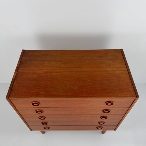 Danish Teak Chest of Drawers, Denmark, 1970s