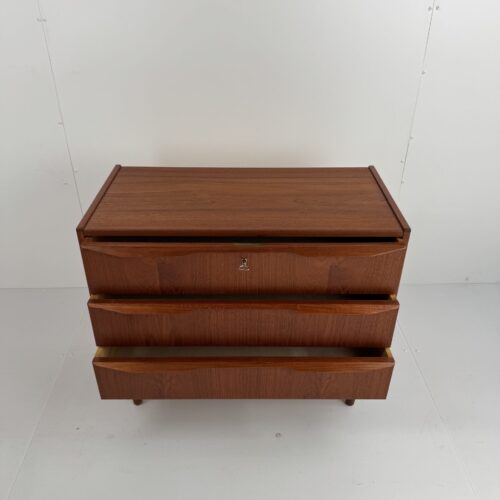Danish Teak Chest of Drawers, Denmark, 1960s