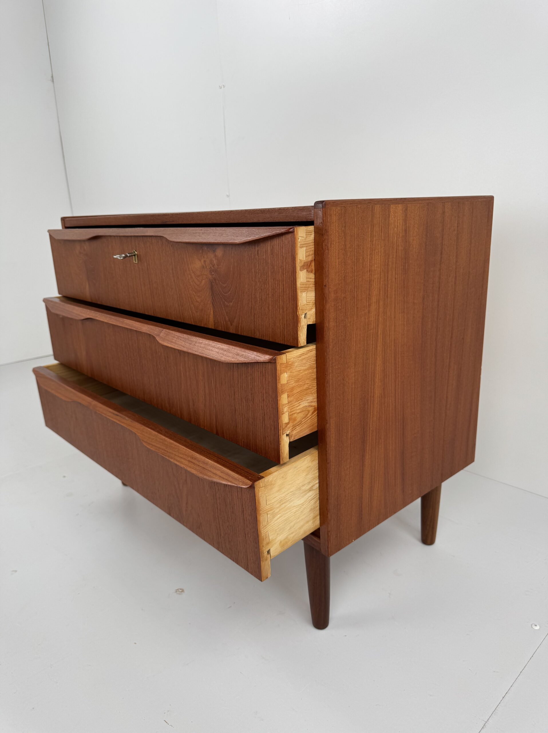 Danish Teak Chest of Drawers, Denmark, 1960s