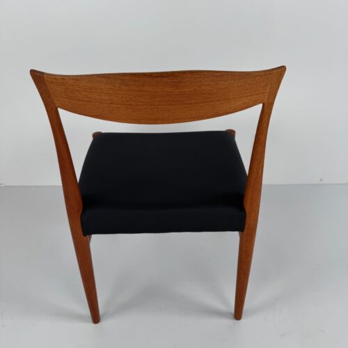 Set of 5 Danish Teak Dining Chairs, Denmark, 1960s