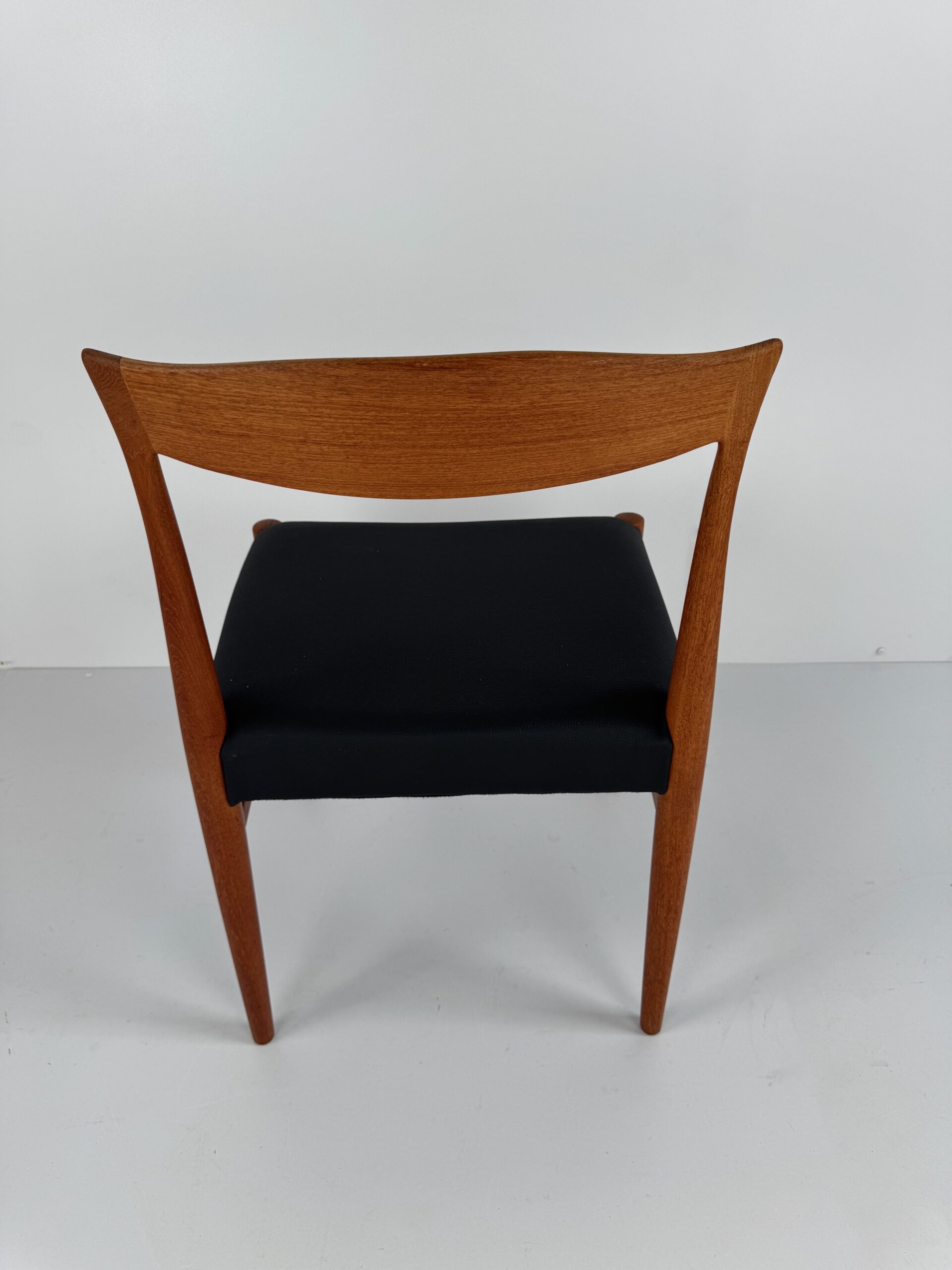 Set of 5 Danish Teak Dining Chairs, Denmark, 1960s