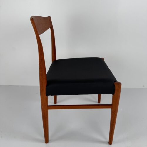 Set of 5 Danish Teak Dining Chairs, Denmark, 1960s