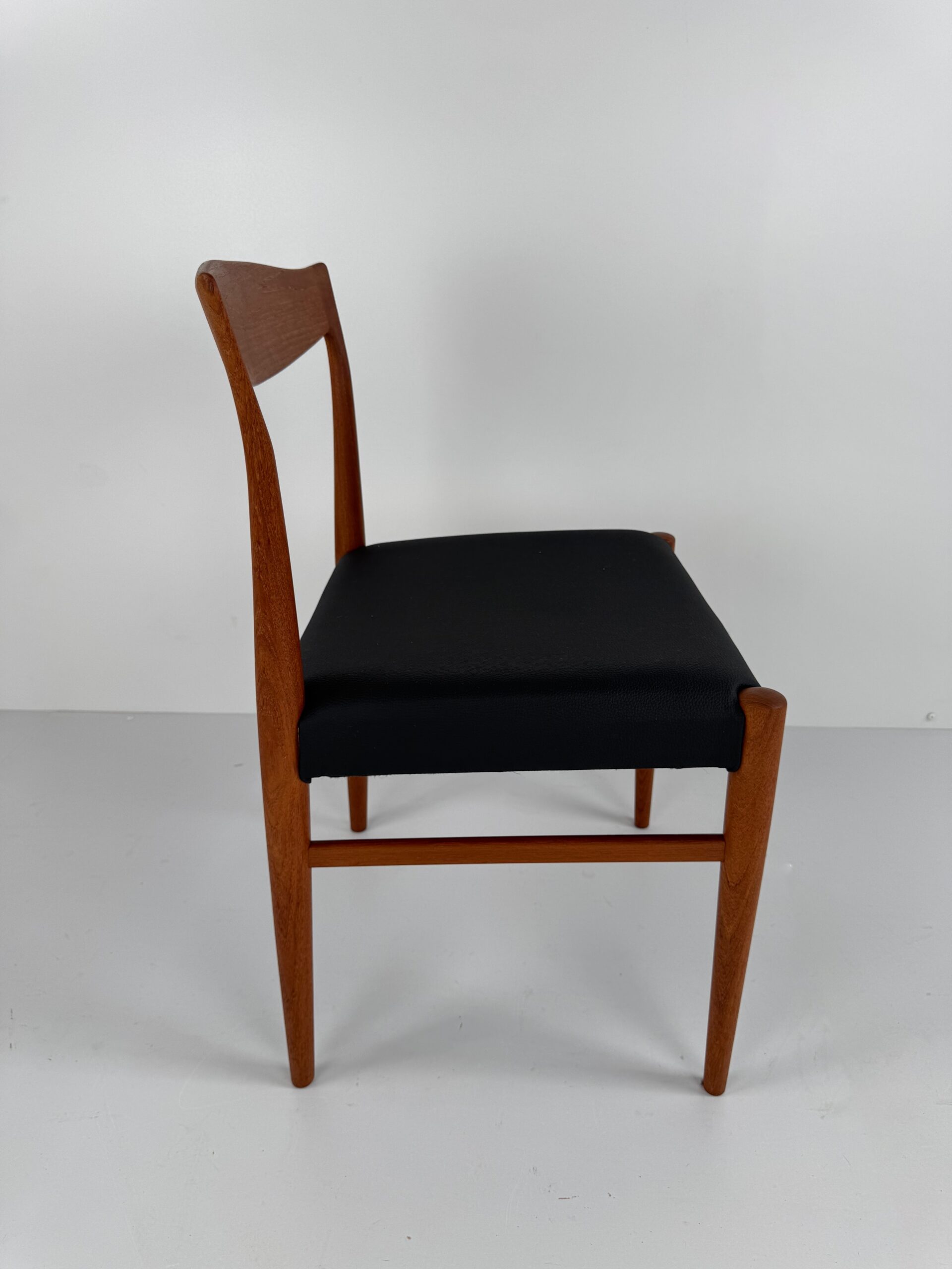 Set of 5 Danish Teak Dining Chairs, Denmark, 1960s