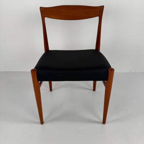 Set of 5 Danish Teak Dining Chairs, Denmark, 1960s