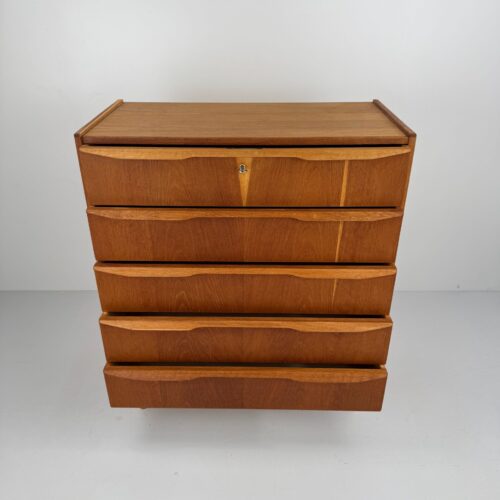 Danish Oak Chest of Drawers, Denmark, 1960s