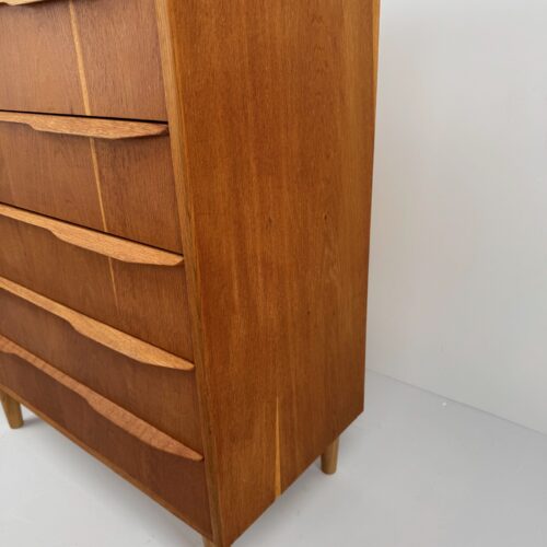Danish Oak Chest of Drawers, Denmark, 1960s