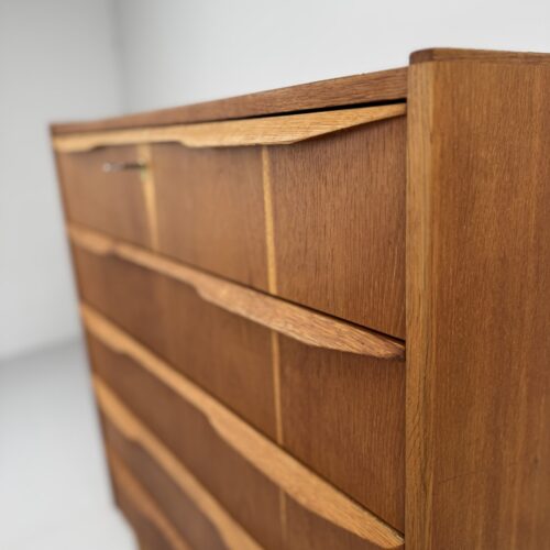 Danish Oak Chest of Drawers, Denmark, 1960s