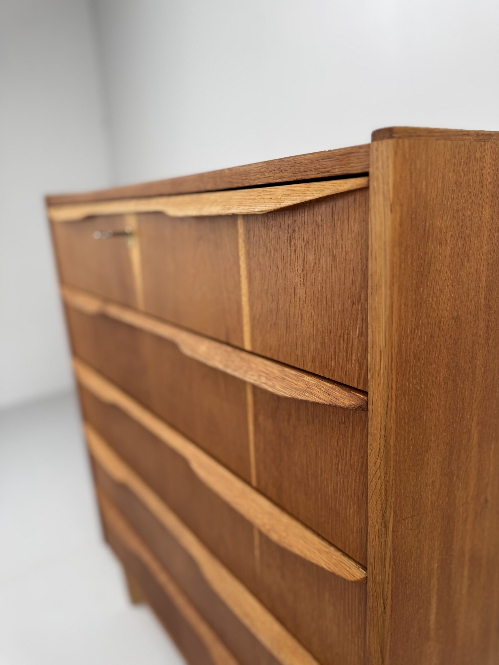 Danish Oak Chest of Drawers, Denmark, 1960s