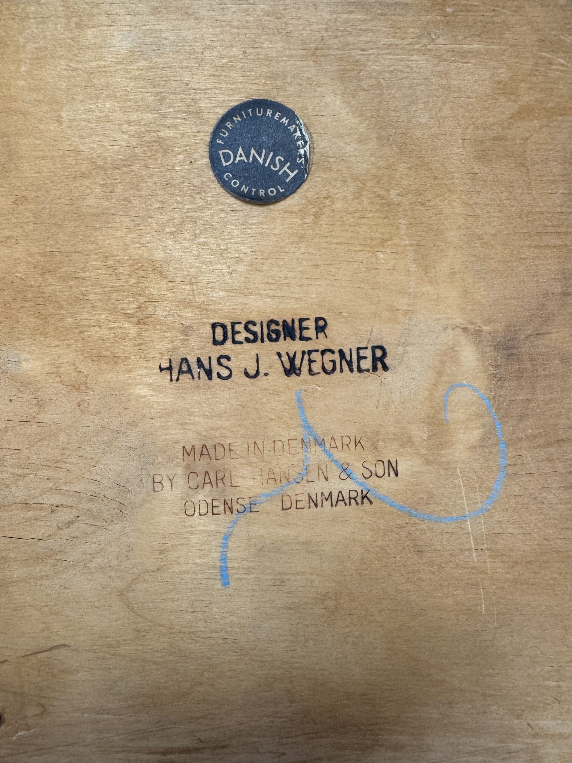 Set of 4 CH33 Dining Chairs, Hans J. Wegner, Denmark, 1950s