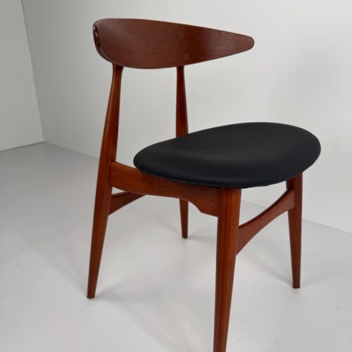 Set of 4 CH33 Dining Chairs, Hans J. Wegner, Denmark, 1950s