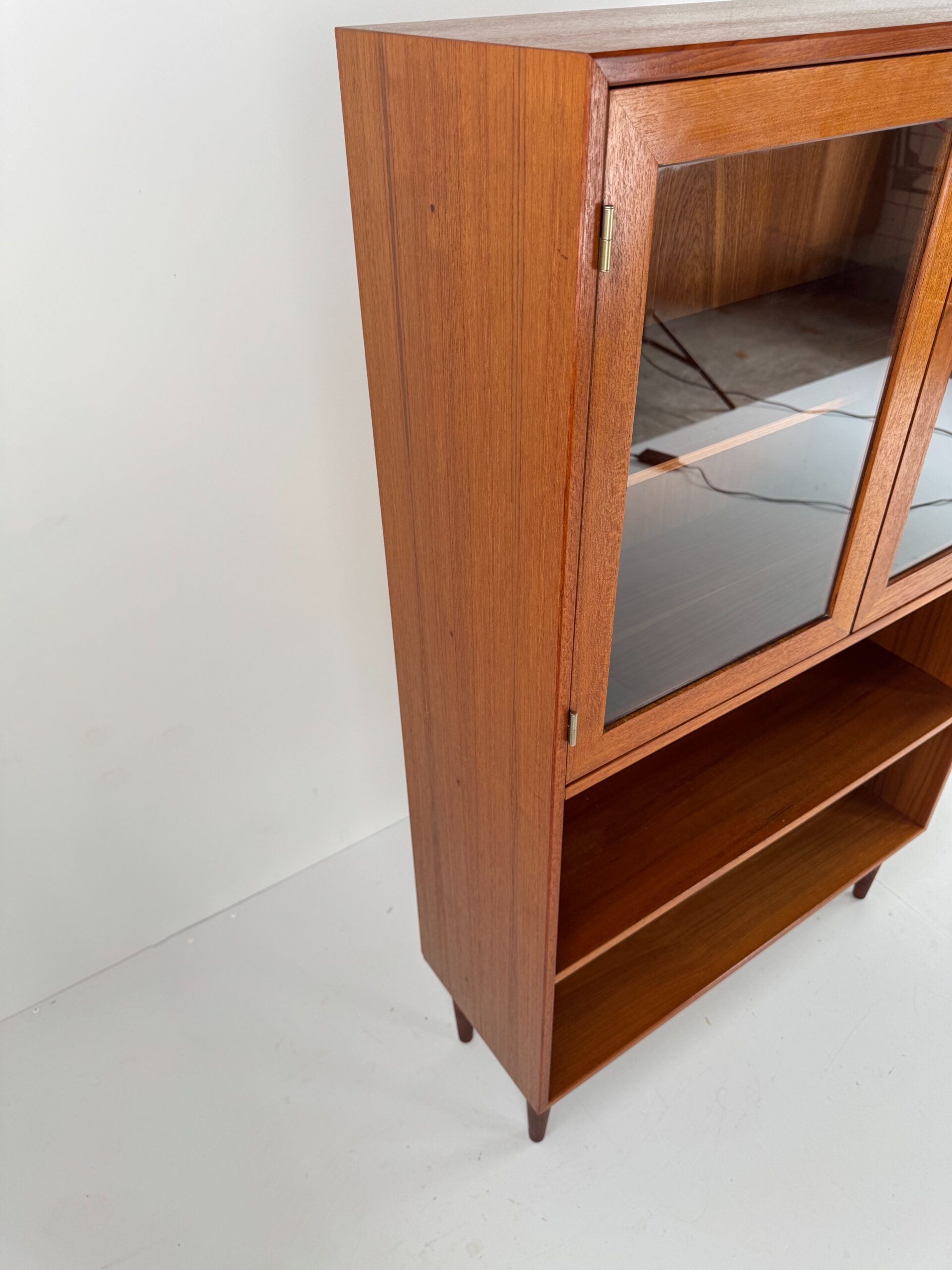 Danish Teak Display Cabinet, Denmark, 1960s