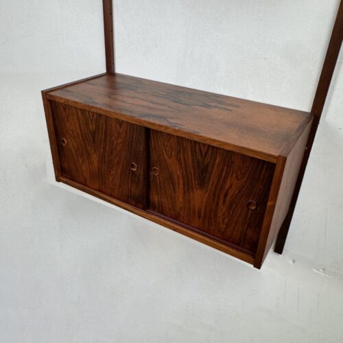 Danish Rosewood Wall System, Denmark, 1960s