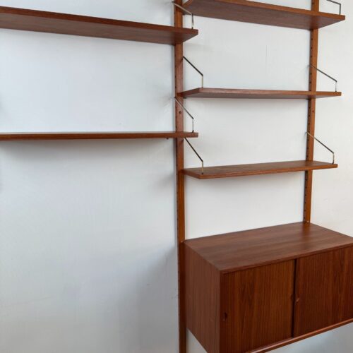 Royal System Wall Unit, Poul Cadovius, Denmark, 1960s